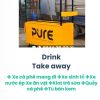 xe bán đồ uống drink take away