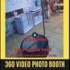 bục quay 360 video photo booth