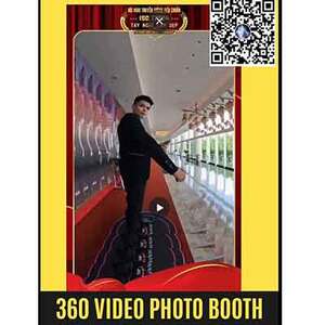 thuê 360 video photo booth