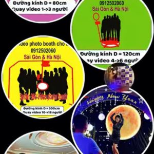 360 video photobooth cho thuê