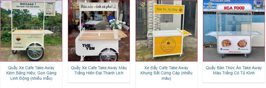 TOP 30+ Quầy Take Away, Xe Bán Hàng Di Động...tại TP.Hồ Chí Minh 2 30 mẫu xe take away tham khao (4)