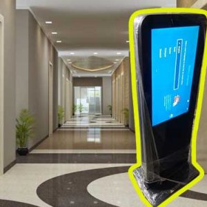 Standee điện tử hành lang tòa nhà văn phòng trung tâm thương mại nhà ga sân bay