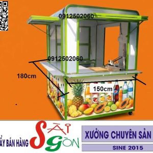 kiot xe đẩy bán hàng Sài Gòn