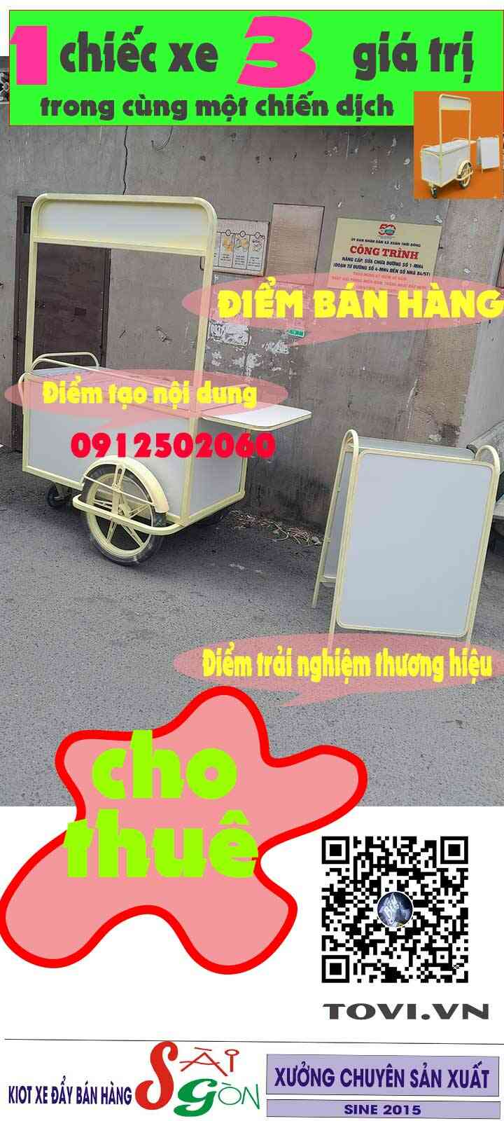 Thuê Booth Khai Trương | Thuê Xe Khai Trương Trong 48 Giờ Tại TP.HCM 1 Tìm thuê xe cafe đẩy nước - bán hàng cho sự kiện